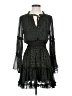 Another Love 100% Polyester Green Black Cocktail Dress Size XS - photo 1