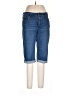 MiracleBody Color Block Blue Jeans Size 10 - photo 1
