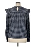 Ann Taylor LOFT Blue Long Sleeve Blouse Size XL - photo 2