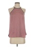 Ann Taylor 100% Polyester Red Sleeveless Top Size XS - photo 1