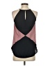 Ann Taylor 100% Polyester Red Sleeveless Top Size XS - photo 2
