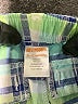 Gymboree 100% Cotton Plaid Blue Board Shorts Size 6-12 mo - photo 3