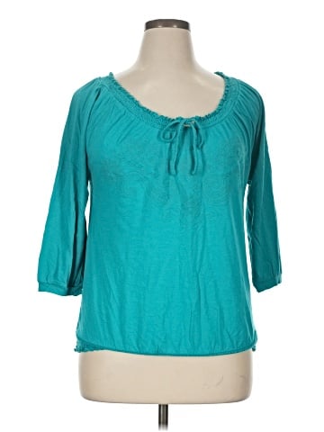 Lane Bryant 3/4 Sleeve Top (view 1)