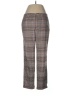 By Anthropologie Plaid Brown Casual Pants Size 6 - photo 1