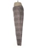 By Anthropologie Plaid Brown Casual Pants Size 6 - photo 5