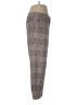 By Anthropologie Plaid Brown Casual Pants Size 6 - photo 4
