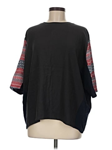 Trafaluc by Zara 3/4 Sleeve T-Shirt (view 1)