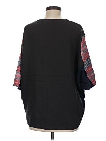 Trafaluc by Zara 3/4 Sleeve T-Shirt (view 2)