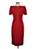 Calvin Klein Solid Red Cocktail Dress Size 4 - photo 2