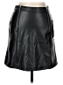 JustOne 100% Polyurethane Black Faux Leather Skirt Size M - photo 1