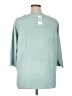 Karen Scott 100% Acrylic Teal Pullover Sweater Size 0X - photo 2