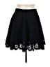 Unbranded Solid Black Casual Skirt Size M - photo 1