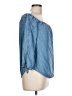 Vineyard Vines 100% Lyocell Blue 3/4 Sleeve Blouse Size 10 - photo 4