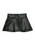 Shein Solid Black Faux Leather Skirt Size L - photo 2