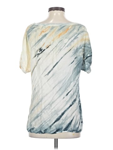 Language Short Sleeve Blouse (view 2)