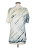 Language Tie-dye Ivory Short Sleeve Blouse Size S - photo 2