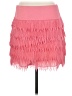 Ann Taylor 100% Polyester Pink Casual Skirt Size 6 - photo 2