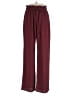 Unbranded 100% Polyester Burgundy Casual Pants Size S - photo 1