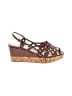Pons Quintana Brown Wedges Size EU 38 1/2 - photo 1