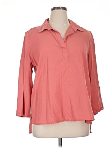 MULTIPLES Long Sleeve Polo (view 1)