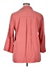 MULTIPLES 100% Lyocell Pink Long Sleeve Polo Size XL - photo 2