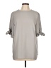 Anthology 100% Polyester Gray 3/4 Sleeve Blouse Size 12 - photo 1
