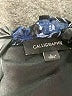 Calligraphie 100% Polyester Blue 3/4 Sleeve Blouse Size L - photo 7