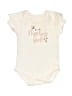 Baby Essentials Ivory Short Sleeve Top 3-6 MO / 6 MO - photo 1