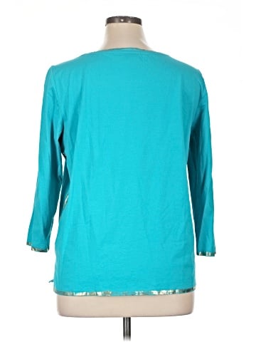Tru Luxe Jeans 3/4 Sleeve T-Shirt (view 2)