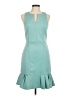 Tibi Teal Cocktail Dress Size 8 - photo 1