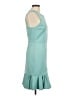 Tibi Teal Cocktail Dress Size 8 - photo 4
