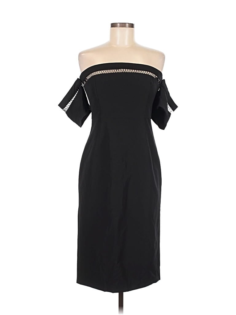 Bardot Cocktail Dress: Black Dresses - Size 8