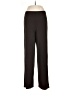 Petite Sophisticate Solid Brown Dress Pants Size M - photo 1