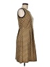 En Focus Studio Polka Dots Gold Cocktail Dress Size 8 - photo 4