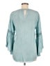 Spense 100% Viscose Teal Long Sleeve Blouse Size M - photo 2