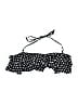 Cocoship Polka Dots Black Swimsuit Top Size M - photo 1