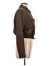 Unbranded 100% Rayon Brown Long Sleeve Blouse Size L - photo 4