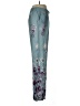 Massimo Dutti 100% Viscose Floral Teal Casual Pants Size 8 - photo 4