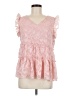 Shein Pink Sleeveless Blouse Size M - photo 1
