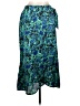 Vero Moda 100% Polyester Paisley Teal Casual Skirt Size L - photo 1