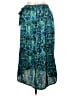 Vero Moda 100% Polyester Paisley Teal Casual Skirt Size L - photo 2