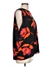 CAbi 100% Polyester Black Sleeveless Blouse Size L - photo 4