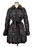 Guess 100% Polyester Plaid Gray Coat Size M (estimated) - photo 1