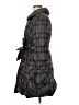 Guess 100% Polyester Plaid Gray Coat Size M (estimated) - photo 5
