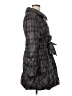 Guess 100% Polyester Plaid Gray Coat Size M (estimated) - photo 4