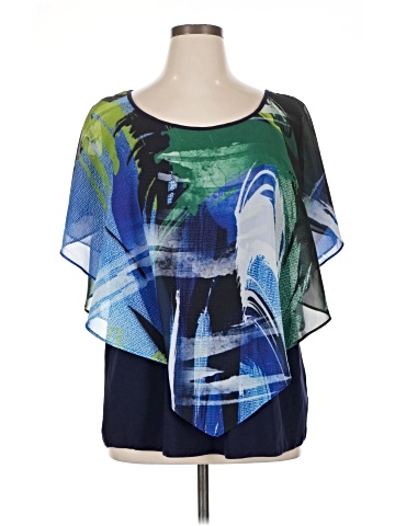 I.N. Studio Short Sleeve Blouse (view 1)