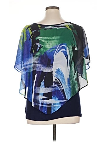 I.N. Studio Short Sleeve Blouse (view 2)