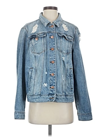 See Thru Soul Denim Jacket (view 1)
