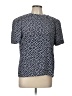 Kasper A.S.L. 100% Polyester Polka Dots Blue Short Sleeve T-Shirt Size 10 - photo 1