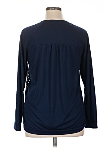 Xhilaration Long Sleeve Blouse (view 2)